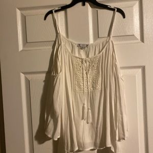 White dressy top